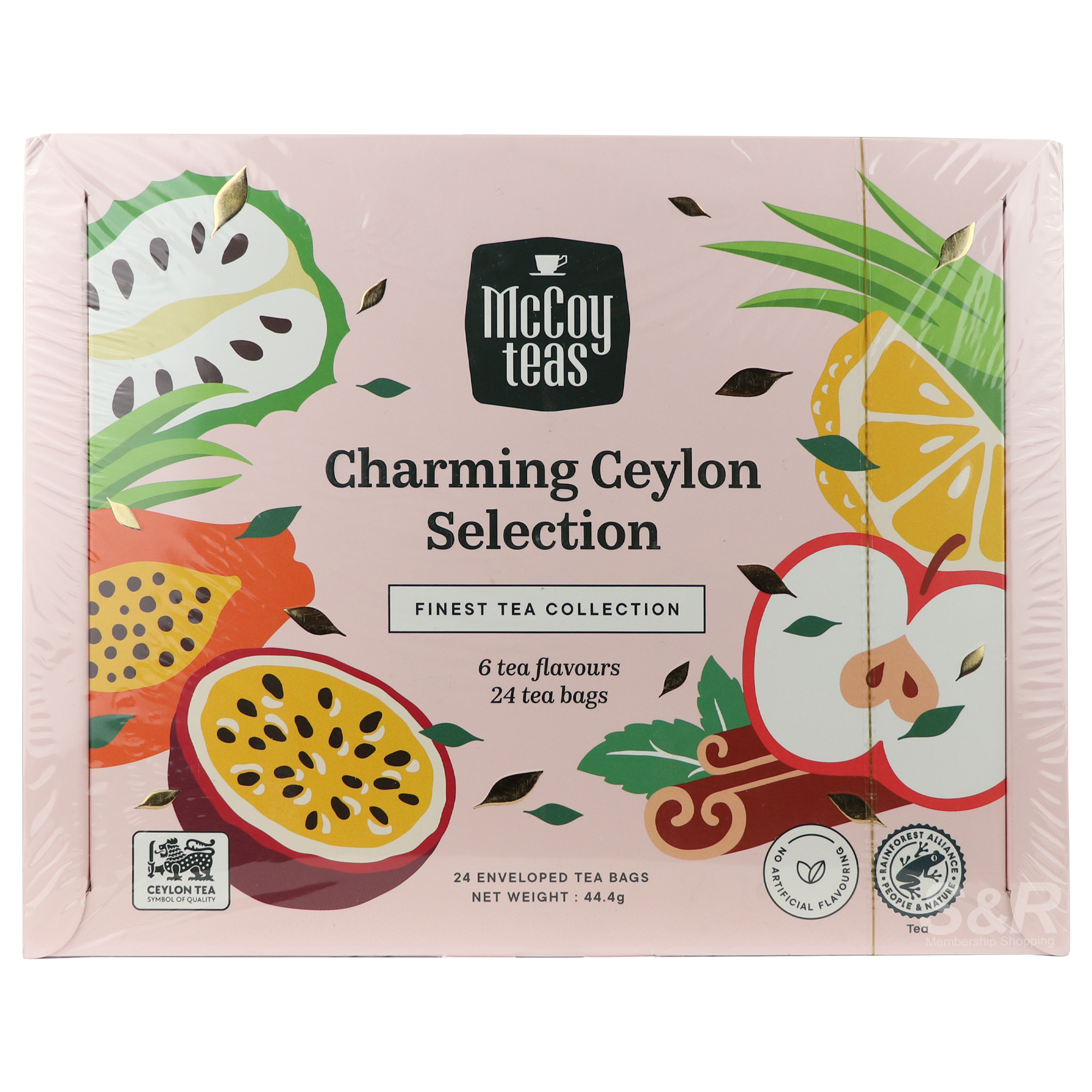 McCoy Teas Charming Ceylon Collection 24 tea bags